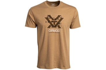 Image of Vortex OPMOD Bluprint Short Sleeve T-Shirt - Mens, Coyote Heather, Small, 902-24-CHES
