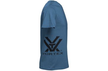 Image of Vortex Side Hustle Logo Short Sleeve T-Shir t- Mens, Royal Heather, Medium, 119050-ROH-M