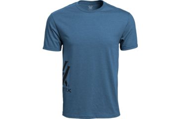 Image of Vortex Side Hustle Logo Short Sleeve T-Shir t- Mens, Royal Heather, Medium, 119050-ROH-M