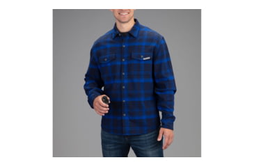 Image of Vortex Timber Rush Flannel - Mens, Blue Jay, Extra Large, 220-14-BLJXL