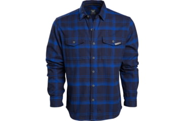 Image of Vortex Timber Rush Flannel - Mens, Blue Jay, Extra Large, 220-14-BLJXL