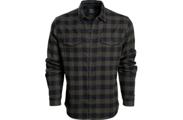 Image of Vortex Timber Rush Flannel - Mens, Forest, 3X, 220-14-FOR3X
