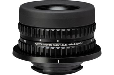 Image of Vortex Viper HD 85mm Spotting Scope MRAD Reticle Eyepiece, Black, VS-85REM