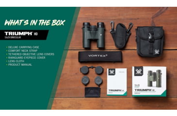 Image of Vortex Triumph HD 10x28mm Roof Prism Binoculars
