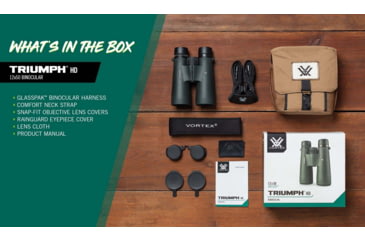 Image of Vortex Triumph HD 12x50mm Roof Prism Binoculars