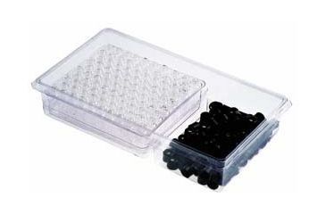 Image of VWR 9-425 Screw-Thread Vials VCRT4000-75W Unassembled Vial Kits, Certified Amber Vials With Id Patch