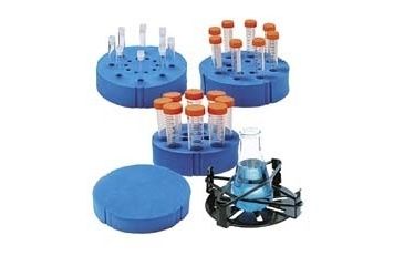Image of VWR Accessories for and Signature Vortex Mixers 945202 Replacement Components For Accessory Kits Microtube Holder, Holds Forty-Eight 0.25-2.0 Ml Microcentrifuge Tubes, Set Of 2