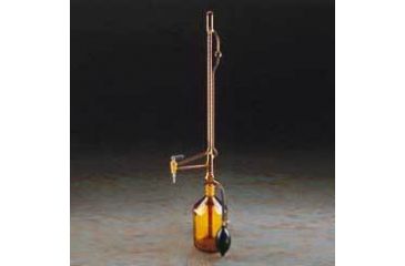 Image of VWR Amber Burets, Automatic Self-Zeroing, Class A, Glass Stopcock TG-18302-35