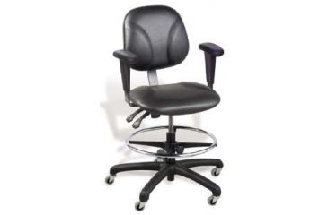 Image of VWR Contour Lab Chairs with Armrests VDAC-M Chairs Meeting Ca Technical Bulletin 117 Requirements Medium Bench Height