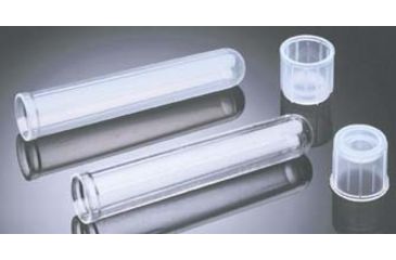 Image of VWR Culture Tubes, Plastic, with Dual-Position Caps 3516-800-000 Polypropylene Culture Tubes