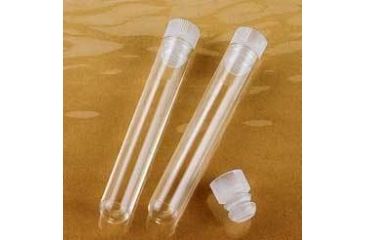 Image of VWR Culture Tubes, Plastic, with Plug Caps, Sterile 3342-335-000 Polystyrene Tubes