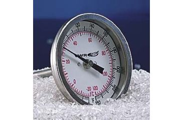 Image of VWR Dual-Scale Bi-Metal Dial Thermometers 21625 106 Mm (43/16'') Stem Length