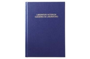 Image of VWR English/Spanish Good Laboratory Practice Notebooks 818-0096 Ruled Format A4