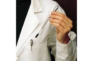 Image of VWR Enviro-Safe Pocket Thermometers 20559 Closed Plastic Case