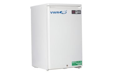 Image of VWR Standard Series Free Standing Undercounter Refrigerator and Freezer, 5 cu. ft., Manual, 1 to 10C, 3 Shelves 10819-650-EA