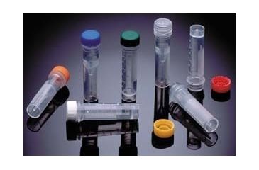 Image of VWR SuperClear Screw Cap Microcentrifuge Tubes 3620-870-000 Nonsterile Tubes Only