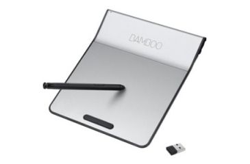 Image of Wacom Bamboo Pad Wireless,Silver/Black CTH300K