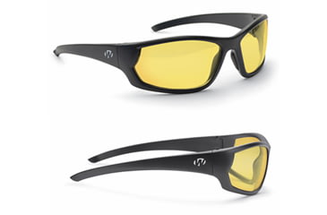 Image of Walkers IKON Vector Glasses, Black Frame, Amber Lenses, GWP-IKNFF4-AMB