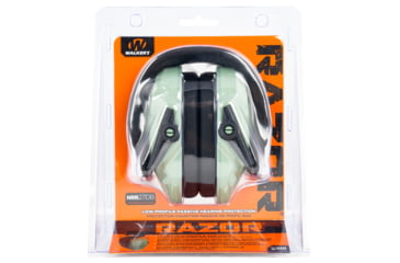 Image of Walkers Razor Slim Passive Ear Muffs, 27 dB NRR, Sage, GWP-RSMPAS-SGN