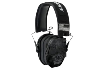 Image of Walker's GWPRSEMPATKPT Razor Slim Electronic Patriot Muff Polymer 23 DB Over The