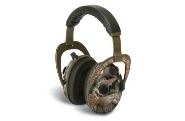Image of Walkers Alpha Muff 360 Electronic 9x Hearing Enhancing Earmuffs, NXT Camo GWP-AM360NXT