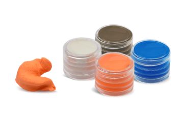 Image of Walkers DIY Instant Custom Ear Plug Molds, up to 29 dB NRR, Orange GWP-IMPLUG-O