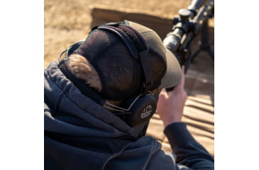 Image of Walkers Firemax Behind the Neck Ear Muffs, 20 dB NRR, Black, GWP-DFM-BTN