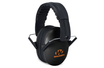Image of Walkers GWP-FCM-BKO Passive Folding Muff 23 DB Black/Orange