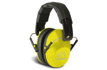 Image of Walkers GWPFPM1YL Pro Low Profile Folding Earmuff 22 DB Yellow