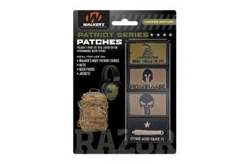 Image of Walkers Patriot Patch Kit - 4 Assorted Patches, Come &amp; Take It Version, GWP-PATKIT2