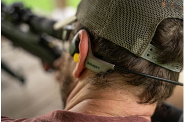 Image of Walkers Raptor Bone Conducting Hearing Enhancers, 33 dB, Grey, GWP-BCON