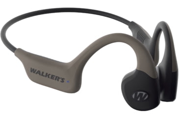 Image of Walkers Raptor Bone Conducting Hearing Enhancers, 33 dB, Grey, GWP-BCON