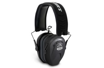 Image of Walkers Razor Compact Electronic Youth &amp; Women Ear Muffs, 23 dB NRR, Black, GWP-CRSEM