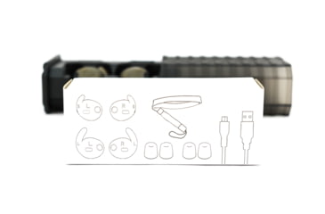 Image of Walkers Rechargeable Bluetooth Silencer in The Ear Pair, GWP-SLCR-BT