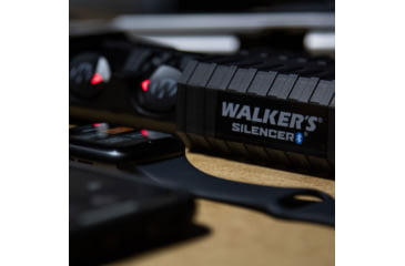 Image of Walkers Silencer BT 2.0 Bluetooth Earbuds, 24 dB NRR, Black, GWP-SLCR2-BT