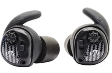 Image of Walkers Silencer In The Ear Plugs Pair, 3 Sizes, 25 NRR, Black, GWP-SLCR