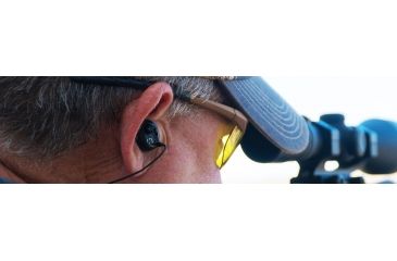 Image of Walkers Silencer In The Ear Plugs Pair, 3 Sizes, 25 NRR, Black, GWP-SLCR