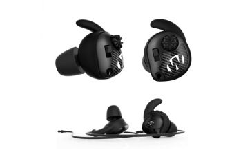 Image of Walkers Silencer In The Ear Plugs Pair, 3 Sizes, 25 NRR, Black, GWP-SLCR