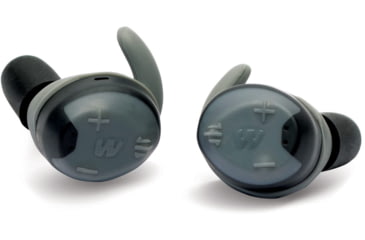 Image of Walkers Silencer Rechargeable Electronic Earbud, Black/Grey, GWP-SLCRRC