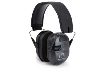 Image of Walkers Ultimate Power Muff Quads w/Aft Controls, NRR 26dB, Black GWP-XPMQB
