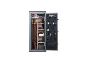Image of Wasatch 24 Gun Fire and Water Safe with E-Lock, Grey, Oversized, 24EGW
