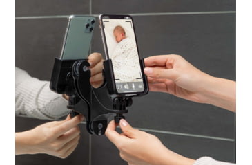 Image of WeatherTech Rotating MirrorFone, Black, 8ARM2