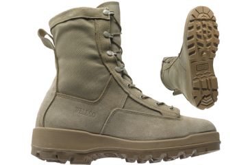 Image of Wellco 80020-001 Military Boots - Desert Tan V-trax