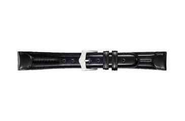 Image of Wenger Leather Watchband Strap, Ladies, 14mm, Black, Non-Padded 90025