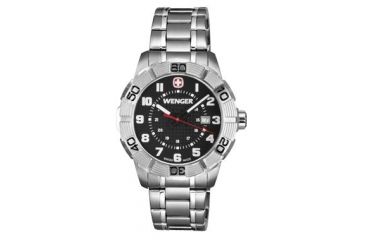 Image of Wenger Mens Roadster Sport Watch w/ Black Dial, Bracelet 851.102