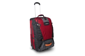 Image of Wenger Sierre 27in rolling upright duffle bag, Red w/ Black 12435