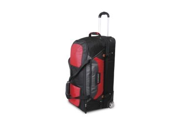 Image of Wenger Sierre 30in rolling duffle bag, Red w/black 12437