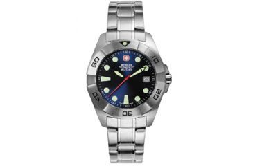 Image of Wenger Sport 2 Mens Watch - Blue Sunray Dial w/ Bracelet 79978