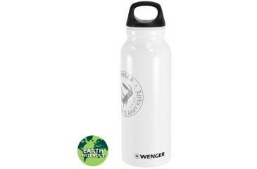 Image of Wenger Travel Top 650ml Drinking Bottle, Glossy White 18000
