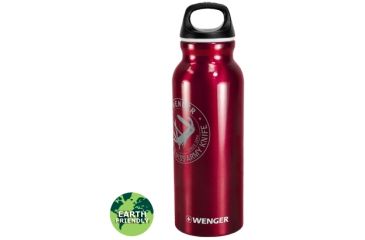 Image of Wenger Travel Top 650ml Drinking Bottle, Swiss Army Red 18001